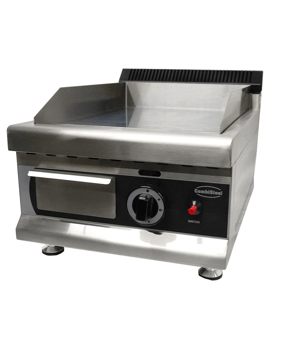 Plancha gaz chromée 1 brûleur - L 400 x P 575 x H 365 mm - Combisteel