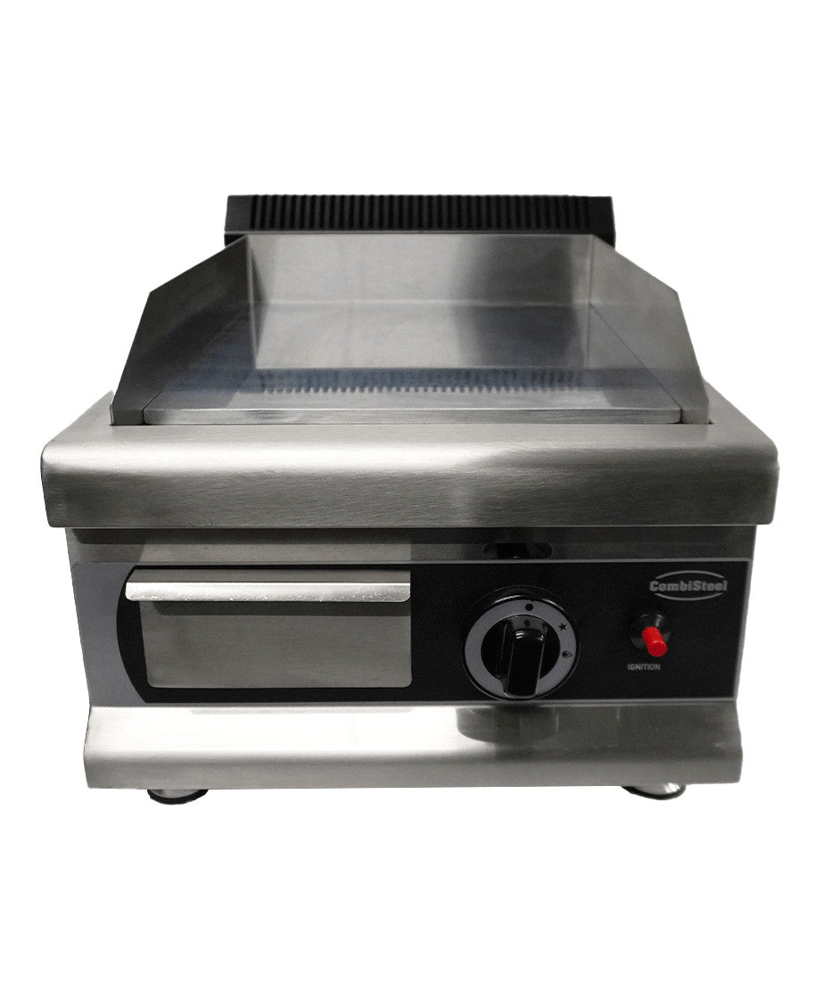 Plancha gaz chromée 1 brûleur - L 400 x P 575 x H 365 mm - Combisteel