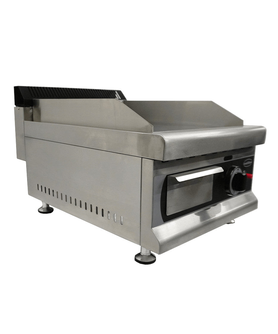Plancha gaz chromée 1 brûleur - L 400 x P 575 x H 365 mm - Combisteel