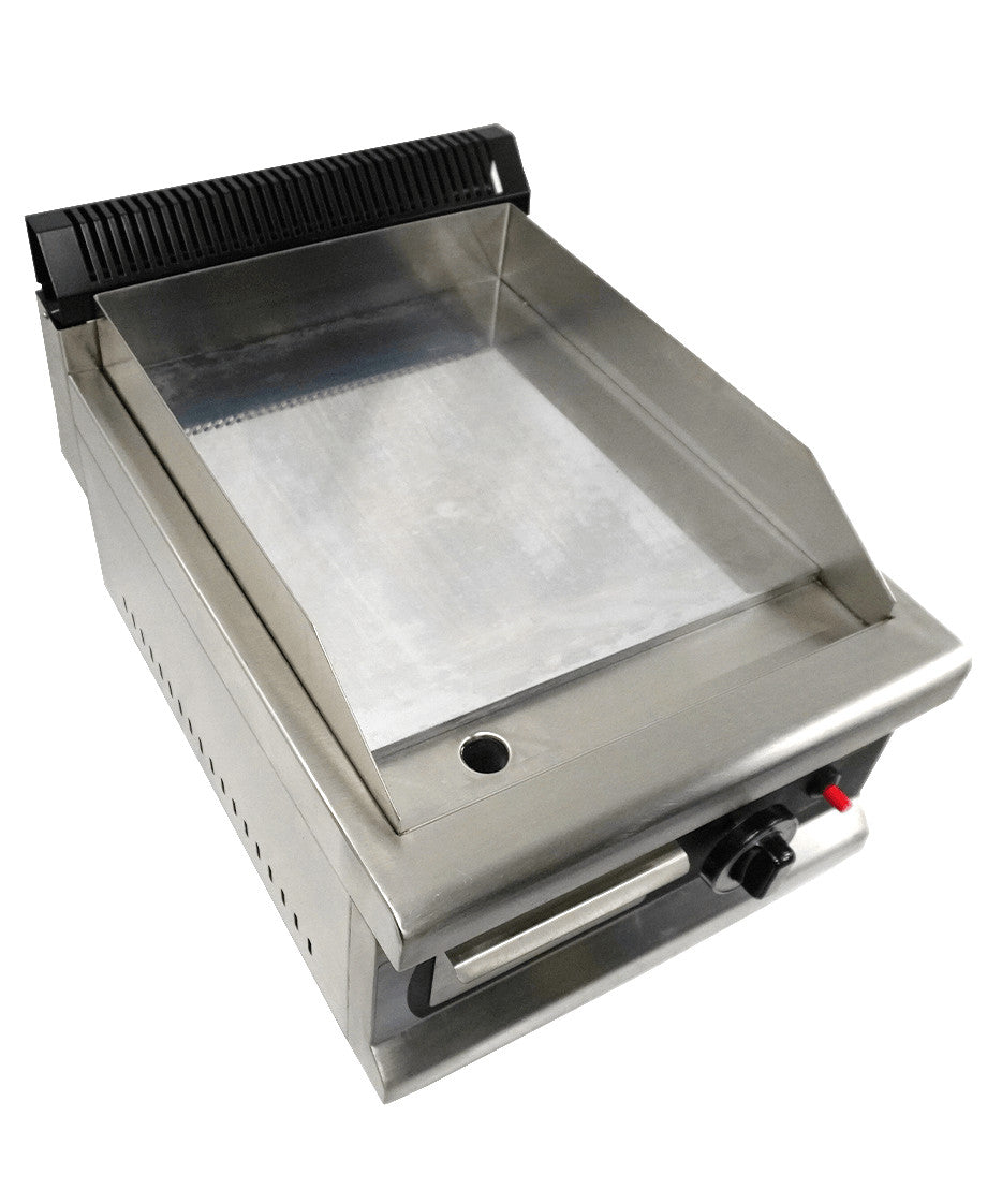 Plancha gaz chromée 1 brûleur - L 400 x P 575 x H 365 mm - Combisteel