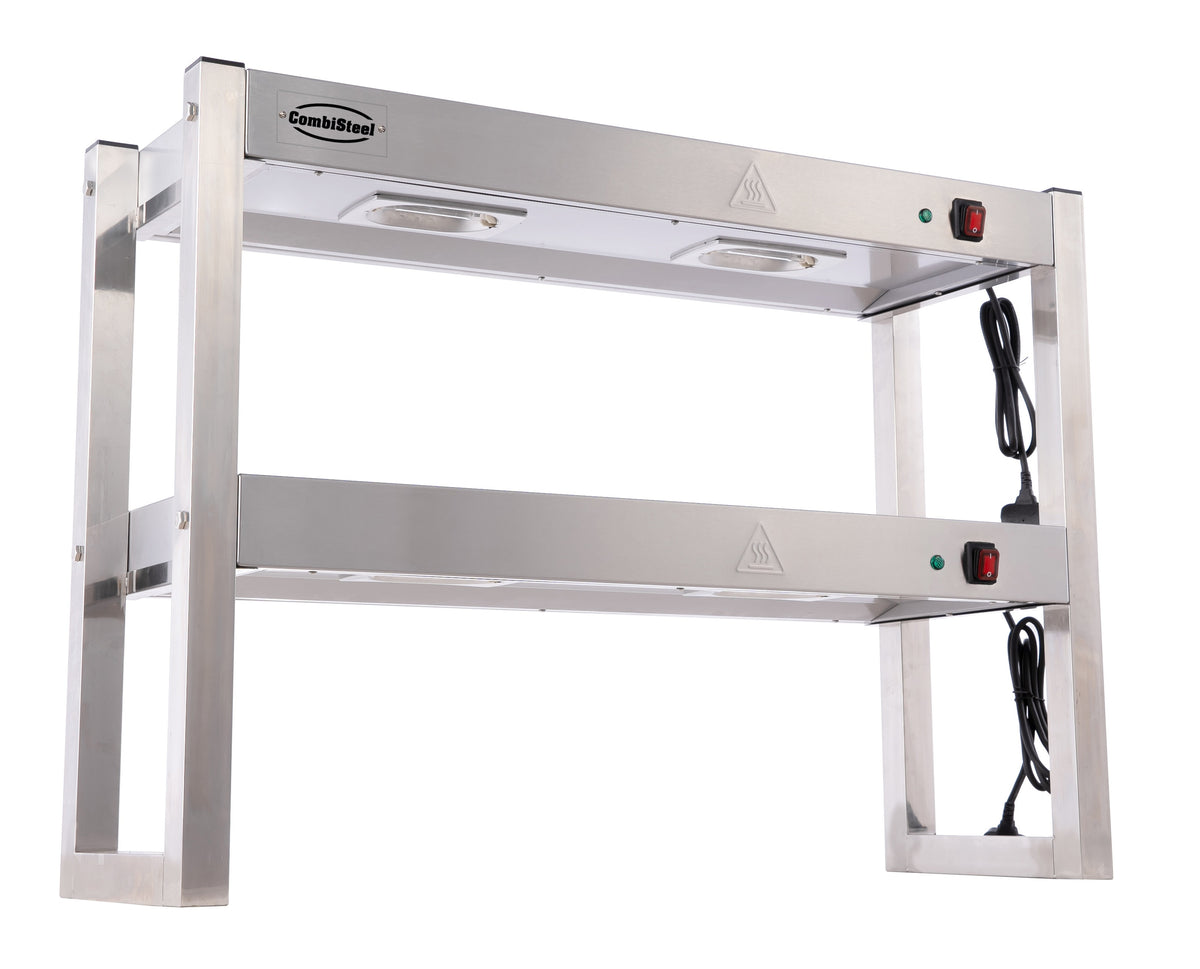 Etagère halogène chauffante 2 niveaux - Combisteel