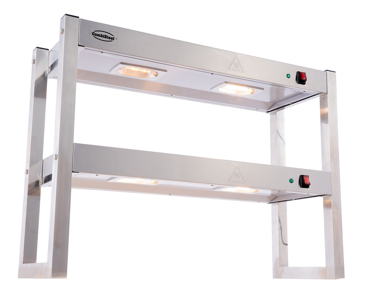Etagère halogène chauffante 2 niveaux - Combisteel