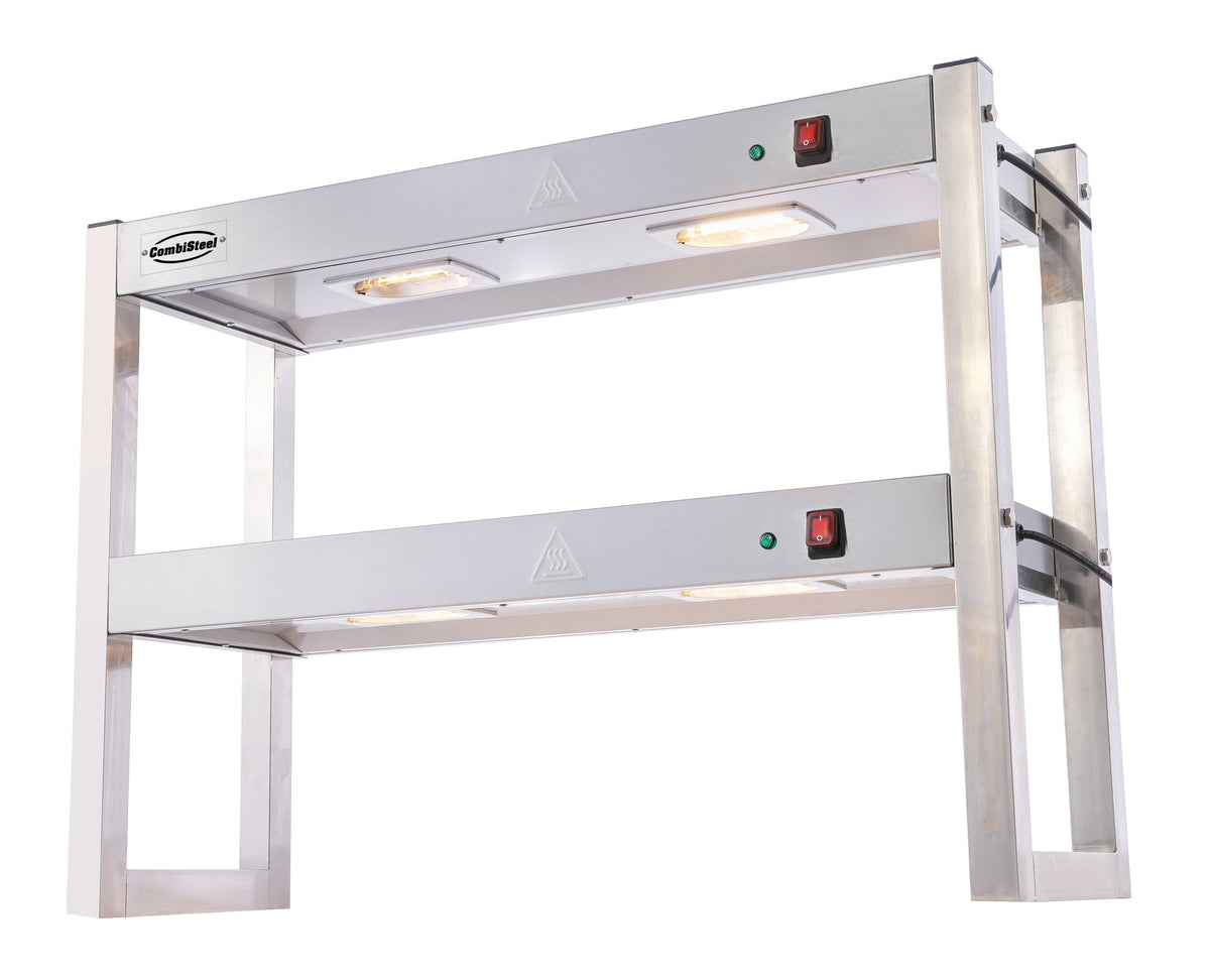Etagère halogène chauffante 2 niveaux - Combisteel