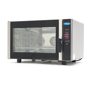Four à vapeur combiné - 4 plateaux GN 1/1 - 400V 1052x786x870 mm 4 L 6500 W Maxima - Four mixte professionnel CHR - matériel cuisine pro - Cuistéo