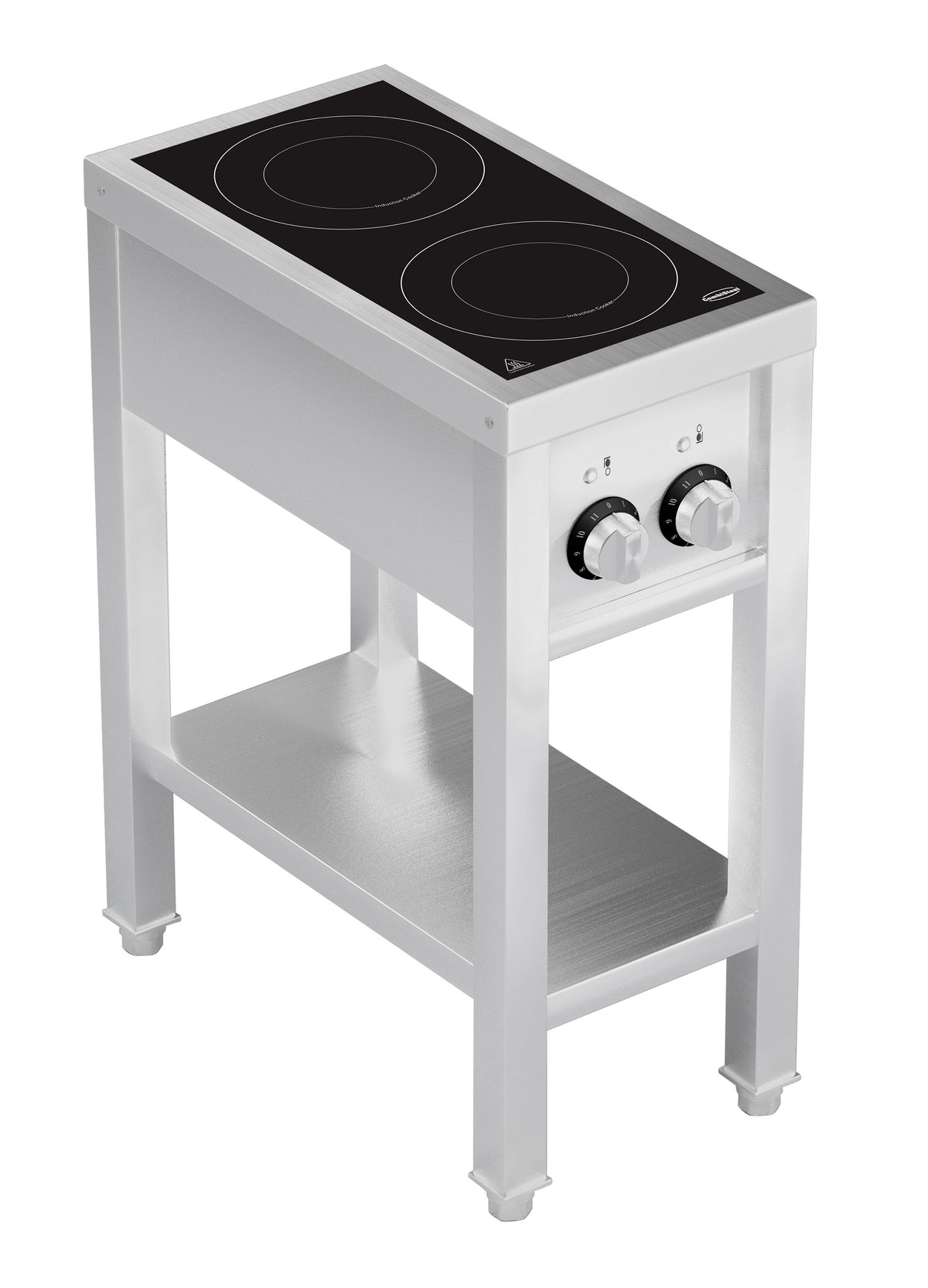 Cuisinière à induction 2 zones - Cuisson - Combisteel