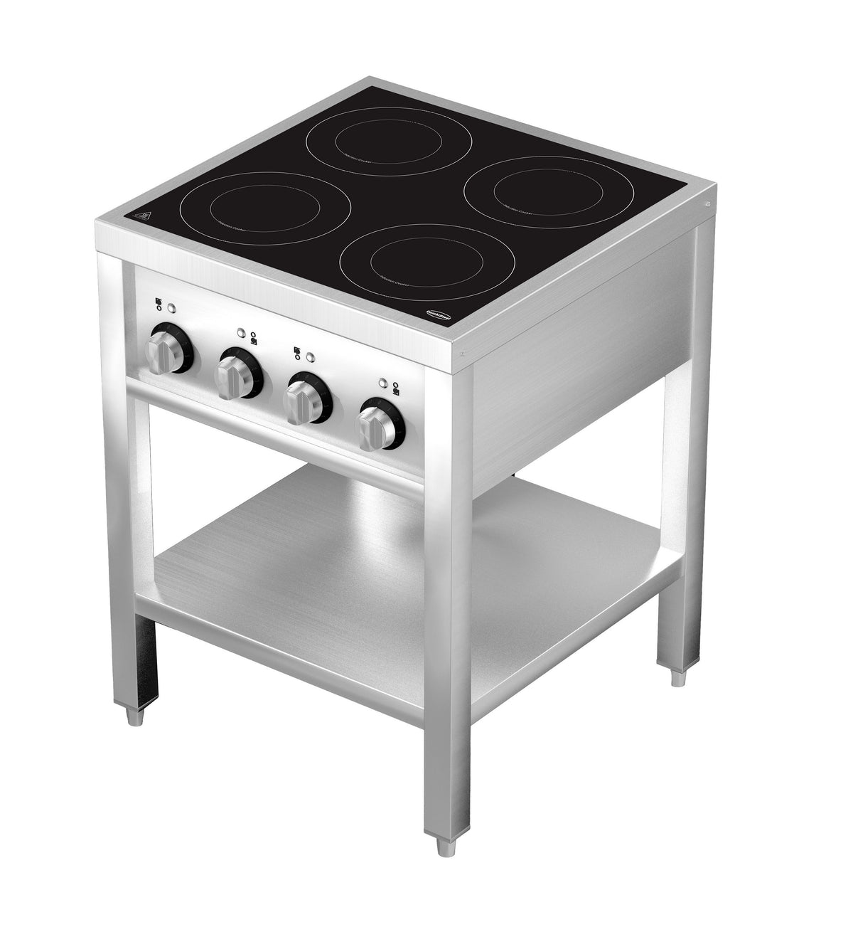 Cuisinière à induction 4 plaques - Cuiseur - Combisteel