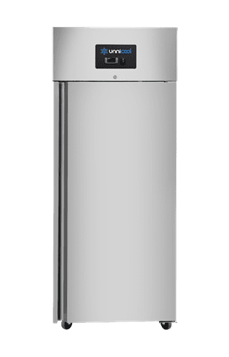 Armoire réfrigérée négative inox 1 porte - 650 L - de -18 à -22 °C - L 740 x P 830 x H 1990 mm - Unninox