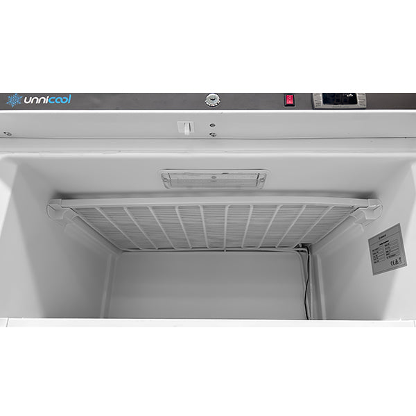 Armoire réfrigérée négative porte vitrée - 630 L - GN 2/1 - de -18/-22 °C - L 775 x P 735 x H 1920 mm - Unninox