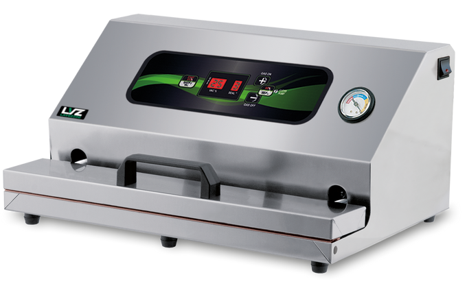 Machine sous vide à aspiration extérieure 2000 gamme Automatic pompe à huile - Lavezzini