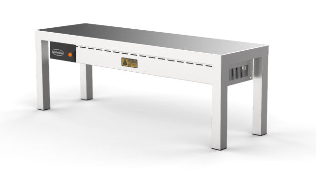 Etagère 4 chauffages céramique 1 niveau 1400 - Combisteel