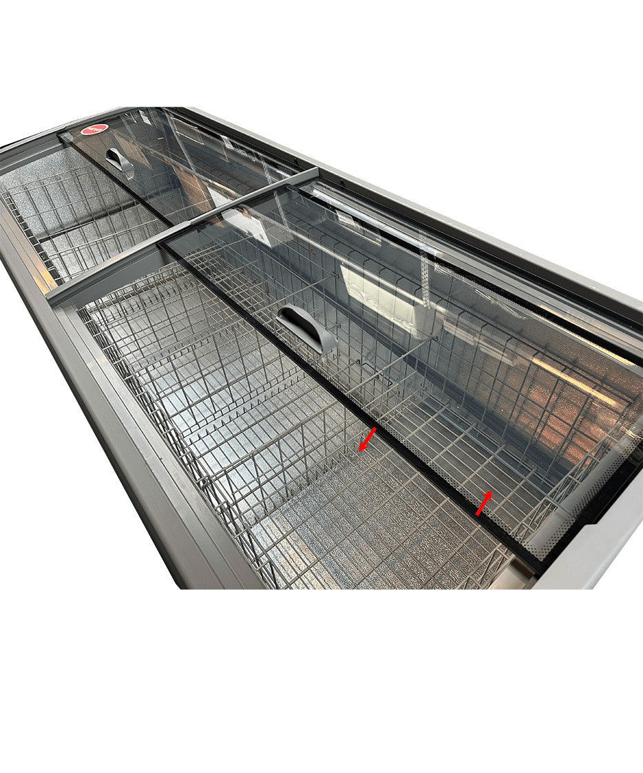 Congélateur coffre de supermarché élément de tête dégivrage automatique - Combisteel
