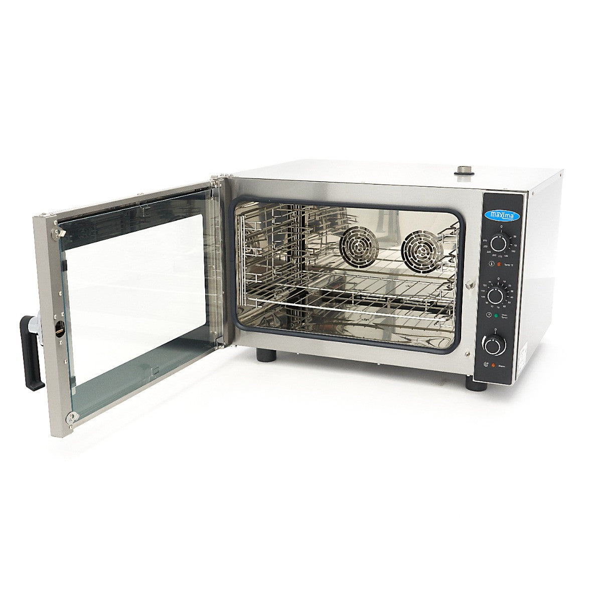 Four mixte vapeur - 4 plaques GN 1/1 - 400V 600x600x580 mm 4 L 6500 W Maxima - vue 6 - Four mixte pro CHR - Cuistéo