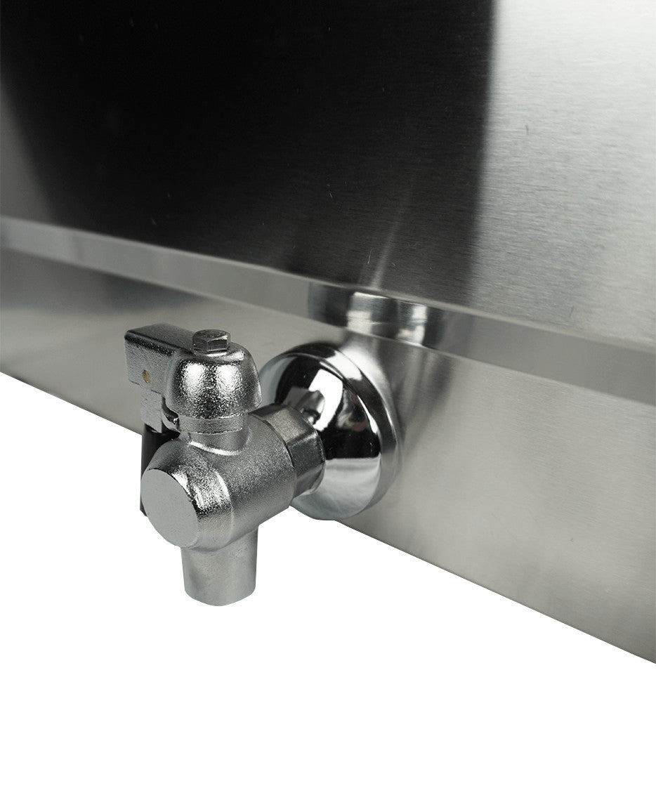 Friteuse électrique de table 25 litres avec robinet de vidange inox 590x570 mm Combisteel - vue 12 - Friteuse pro CHR - Cuistéo