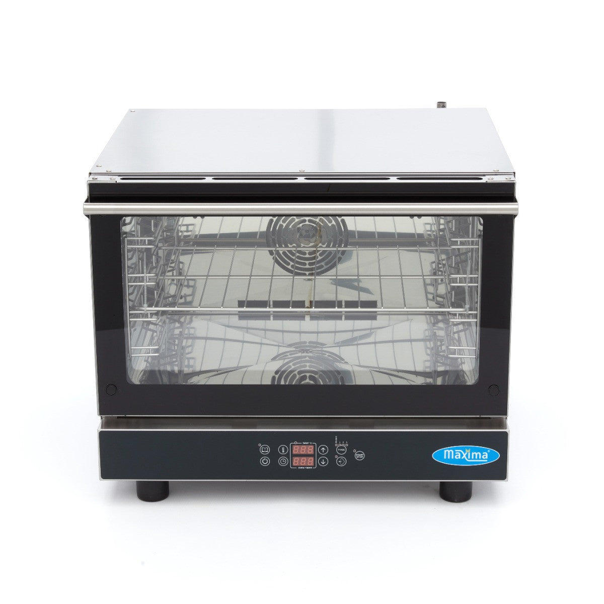 Four vapeur combiné - 4 plateaux GN 1/1 - 400V 600x600x580 mm 4 L 5800 W Maxima - vue 2 - Four mixte pro CHR - Cuistéo