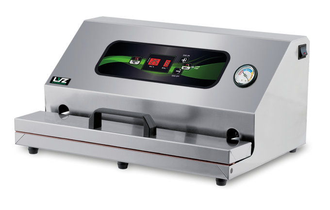 Machine sous vide à aspiration extérieure 2000 S gamme Automatic pompe à huile - Lavezzini