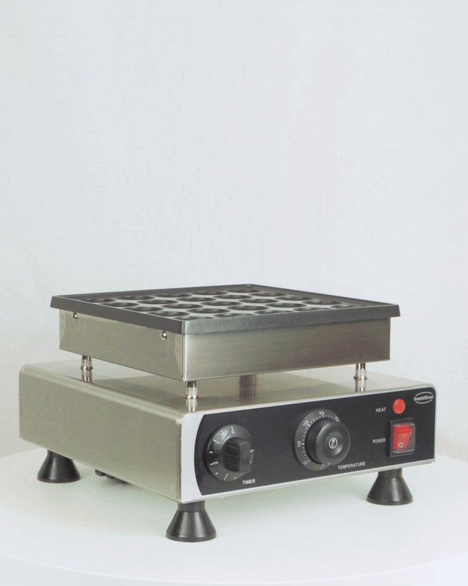 Appareil pour crêpes hollandaise / Poffertjes 25 pièces - Cuisine Festive - L 300 x P 330 x H 190 mm - Combisteel