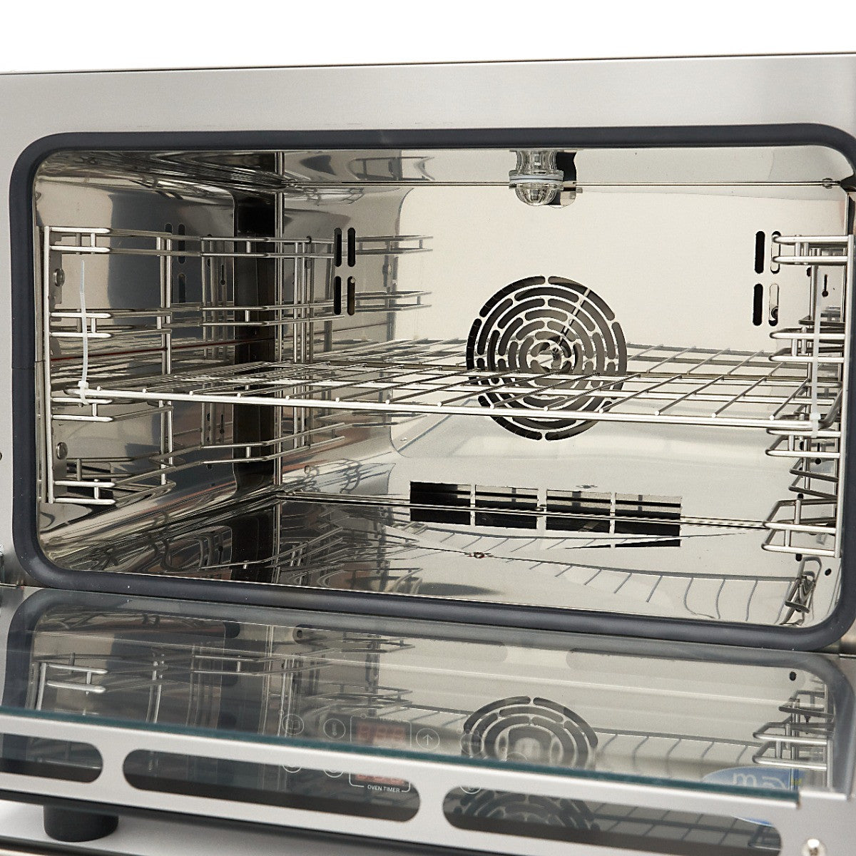Four vapeur combiné - 4 plateaux GN 1/1 - 400V 600x600x580 mm 4 L 5800 W Maxima - vue 7 - Four mixte pro CHR - Cuistéo