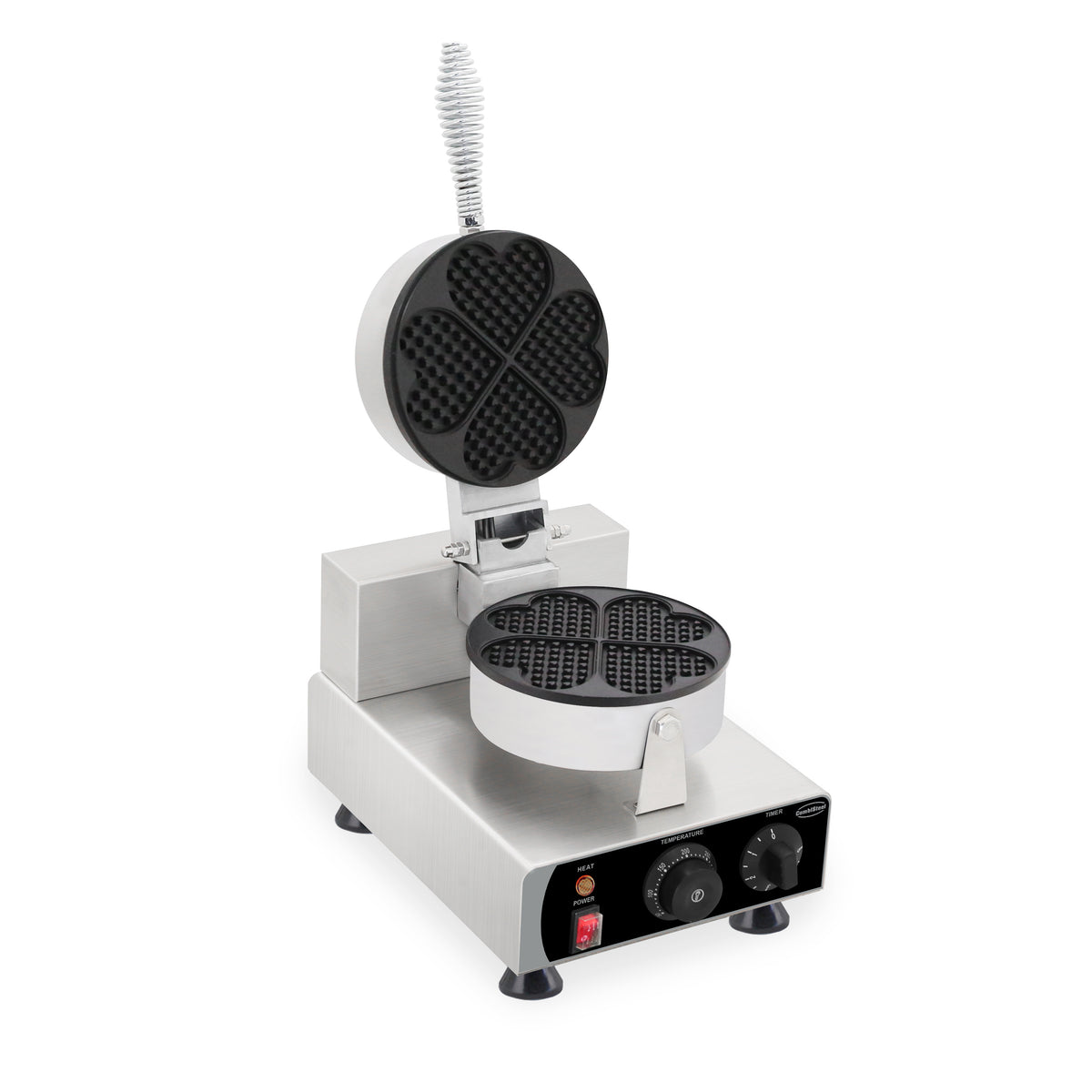 Gaufrier en coeur Combisteel - vue 8 - Cuisine Festive pro CHR - Cuistéo