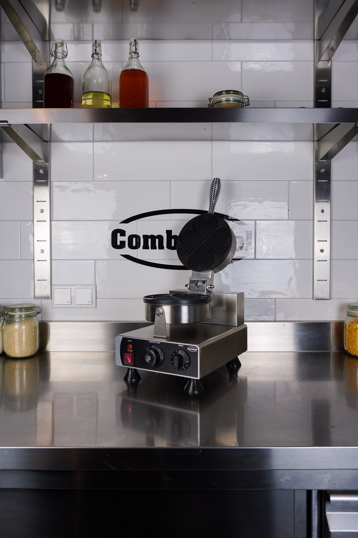 Gaufrier en coeur Combisteel - vue 15 - Cuisine Festive pro CHR - Cuistéo