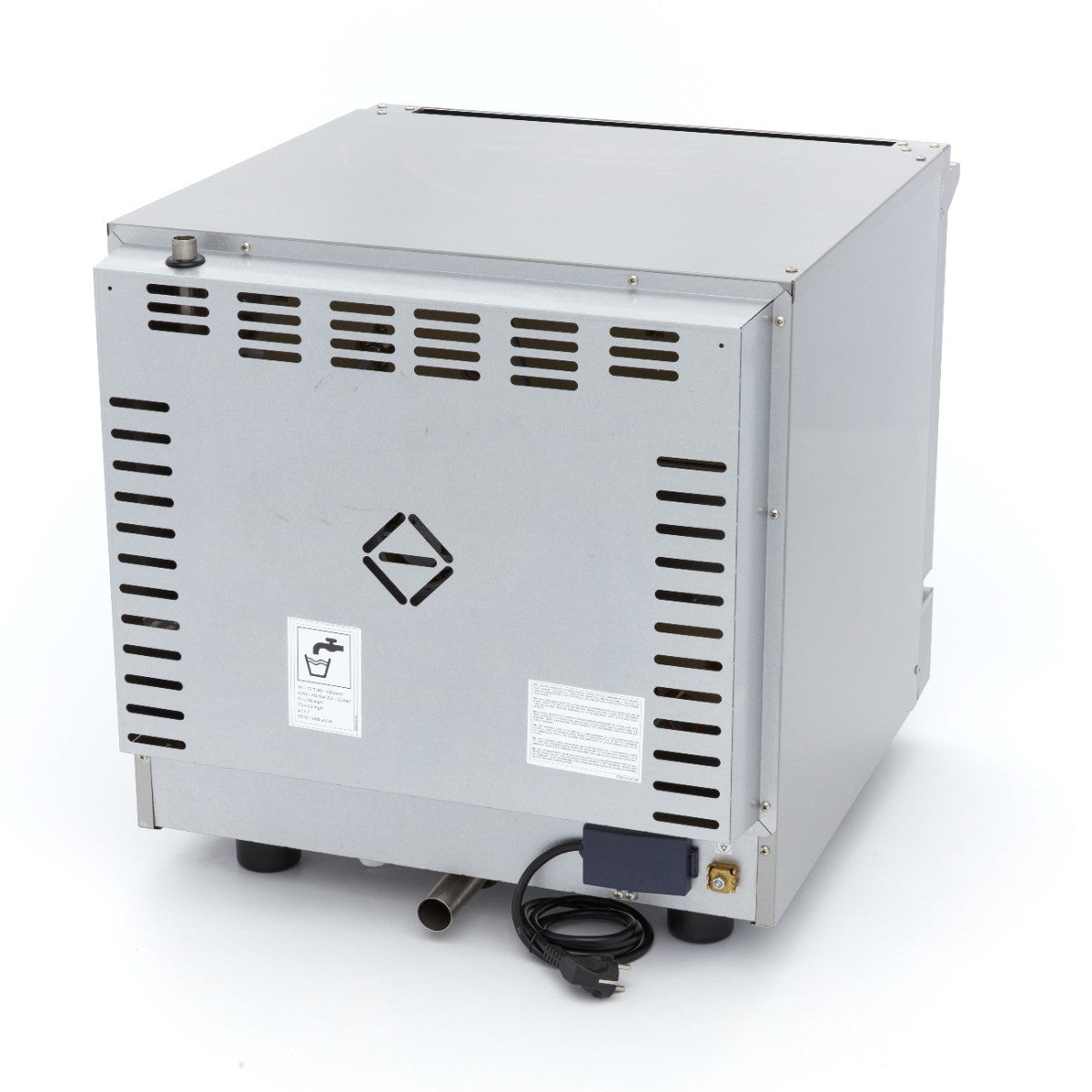 Four à vapeur combiné professionnel 4 x GN 2/3 - Écran digital - Idéal pour cuisines CHR 600x600x580 mm 4 L 3300 W Maxima - vue 4 - Four mixte pro CHR - Cuistéo