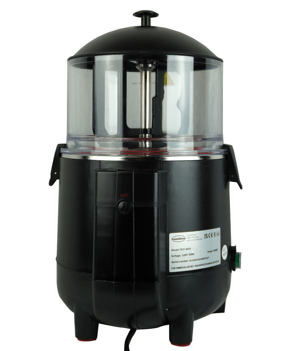 Distributeur de chocolat chaud 5l Noir 1 kw Combisteel - vue 6 - Chocolatière professionnelle pro CHR - Cuistéo