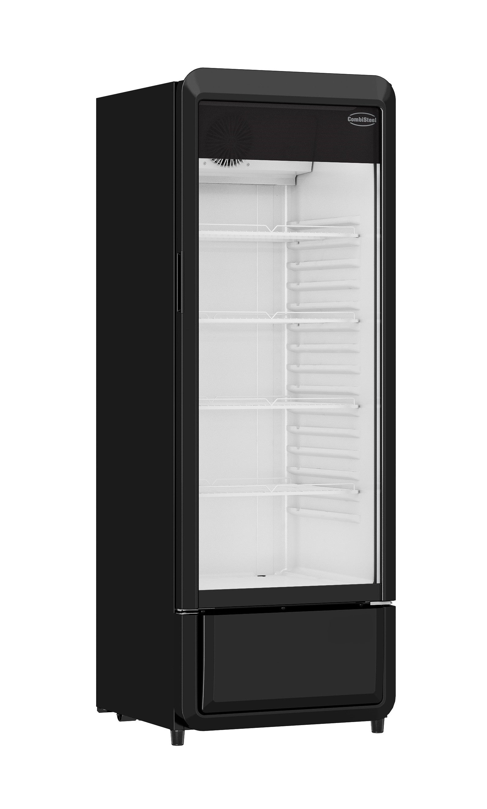 Réfrigérateur vitré 218L avec éclairage LED et affichage numérique - Combisteel