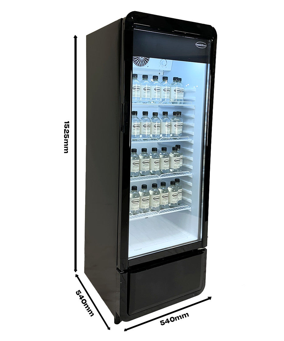 Armoire réfrigérée vitré 218L avec éclairage LED et affichage numérique - Armoire réfrigérée - Combisteel