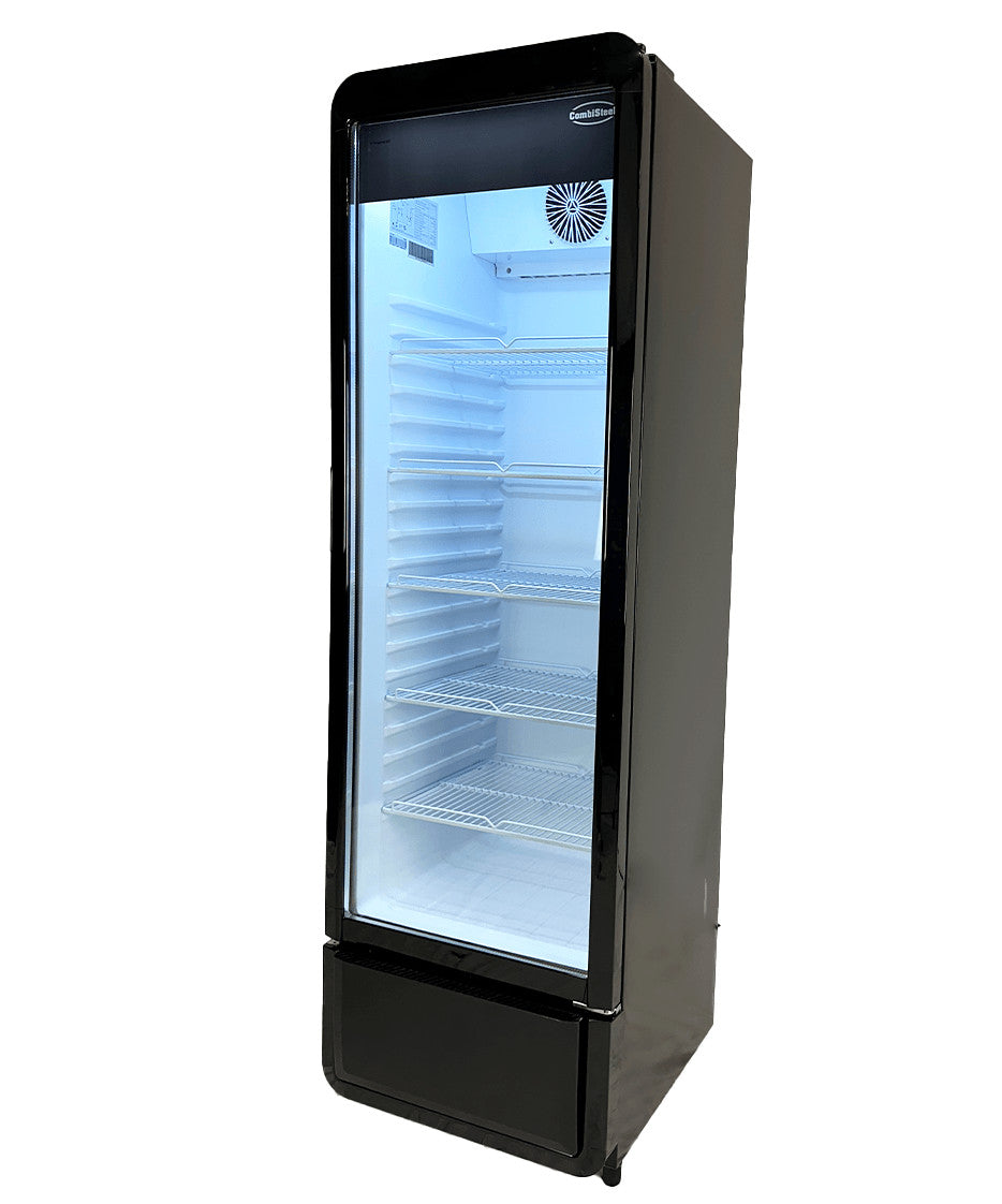 Armoire réfrigérée vitré 258L température +1°C à +10°C 5 grilles éclairage LED - Armoire réfrigérée - Combisteel