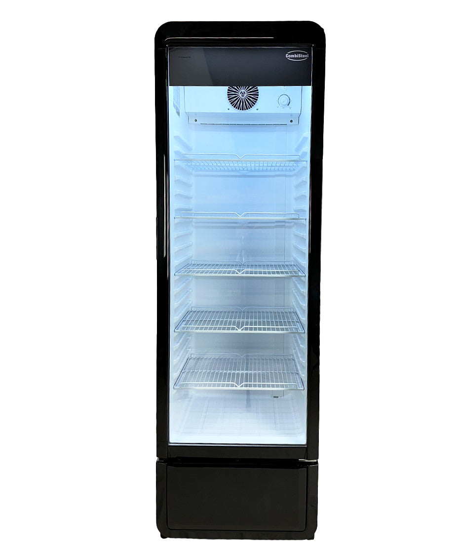 Armoire réfrigérée vitré 258L température +1°C à +10°C 5 grilles éclairage LED - Armoire réfrigérée - Combisteel