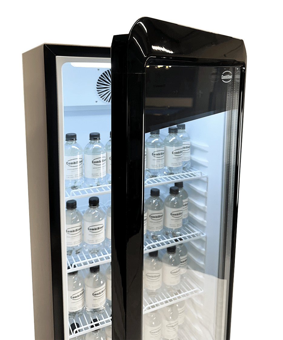 Armoire réfrigérée vitré 258L température +1°C à +10°C 5 grilles éclairage LED - Armoire réfrigérée - Combisteel