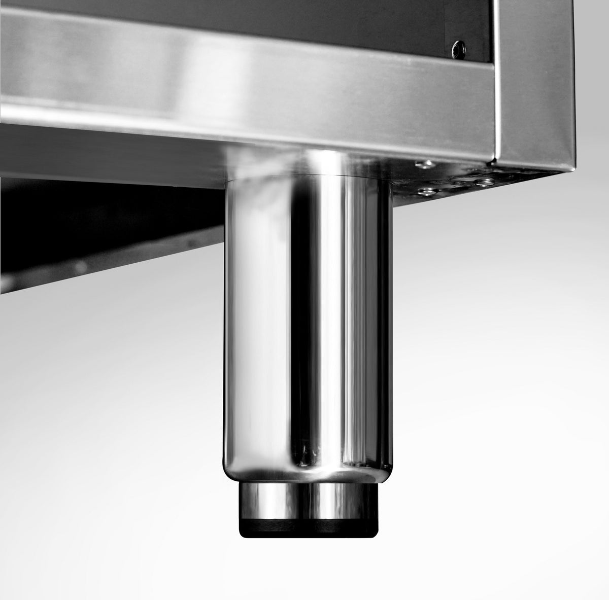 Cuisinière à induction 2 feux sur meuble inox 400x700 mm 7 kW Combisteel - vue 11 - Four mixte pro CHR - Cuistéo