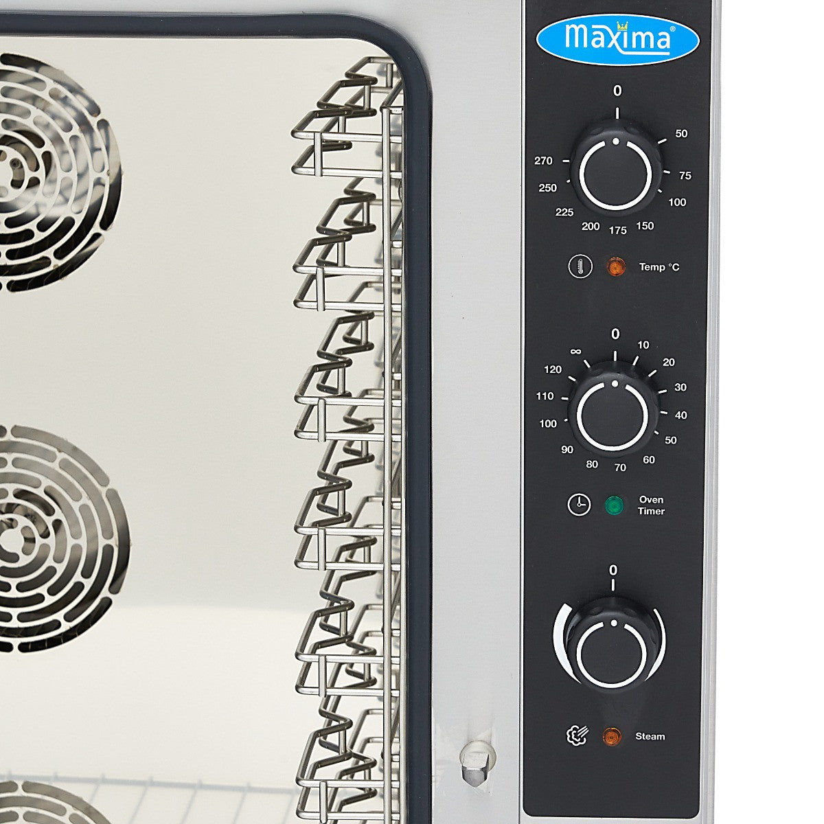 Four mixte vapeur - 10 plaques 1052x786x870 mm 10 L 11800 W Maxima - vue 9 - Four mixte pro CHR - Cuistéo