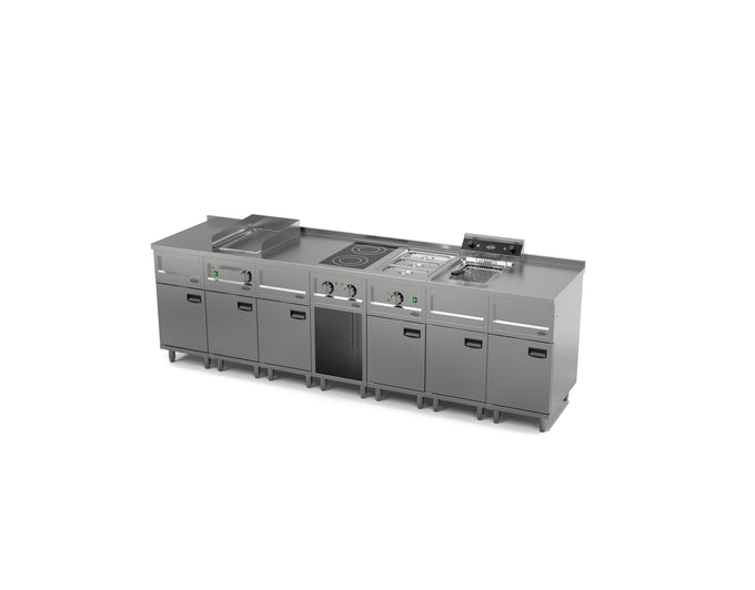Plancha électrique chromée 400x700 mm 2.7 kW Combisteel - vue 7 - Matériel cuisson pro CHR - Cuistéo