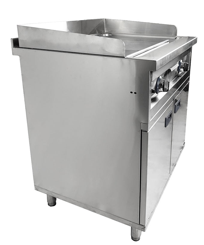 Plancha électrique chromée 800x700 mm 8.1 kW Combisteel - vue 8 - Matériel cuisson pro CHR - Cuistéo
