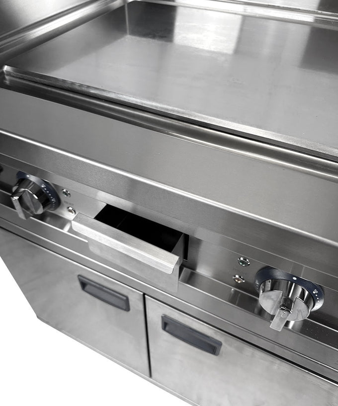 Plancha électrique chromée 800x700 mm 8.1 kW Combisteel - vue 10 - Matériel cuisson pro CHR - Cuistéo