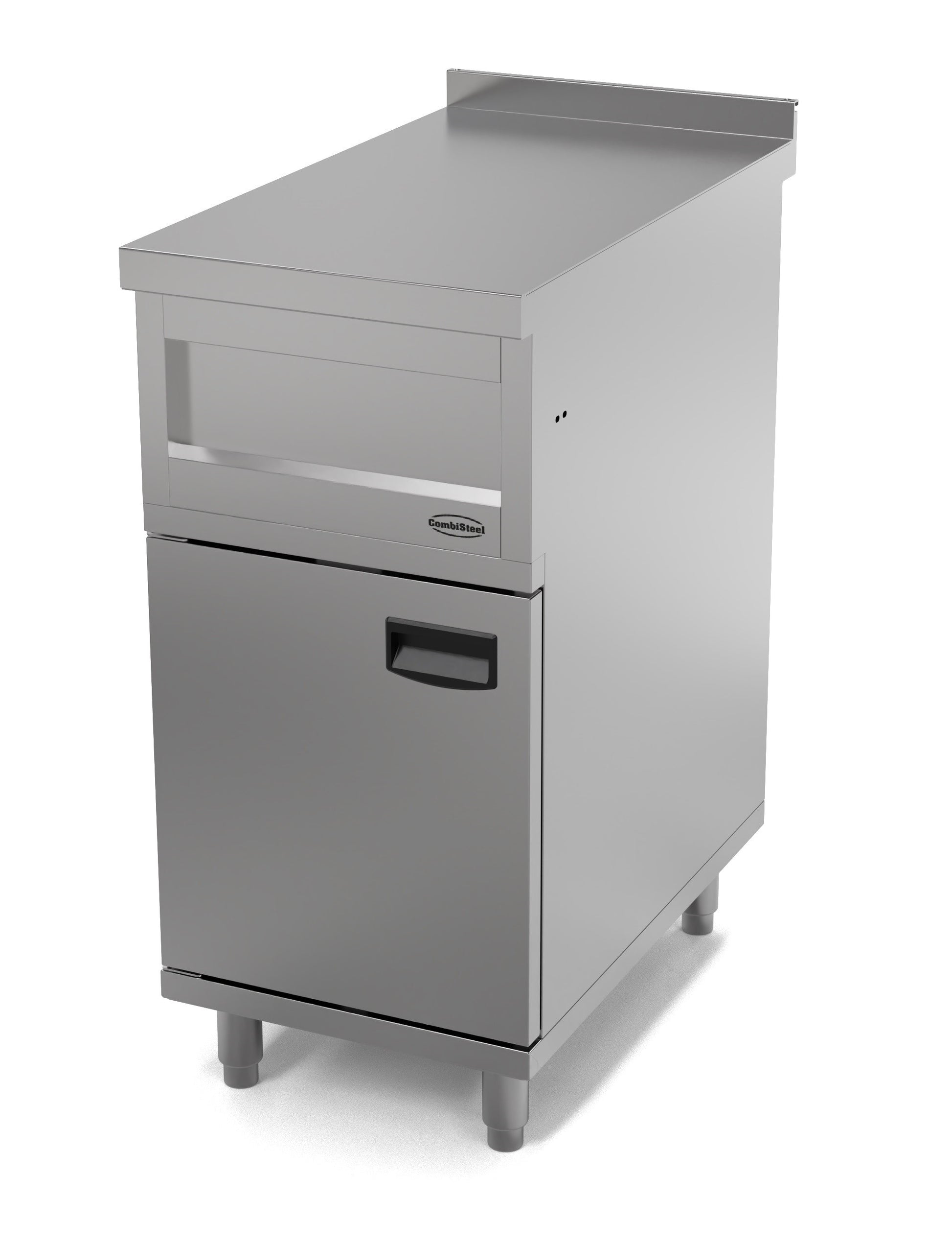 Elément neutre simple 400x700x920 mm Combisteel - vue 4 - Table inox avec étagère pro CHR - Cuistéo