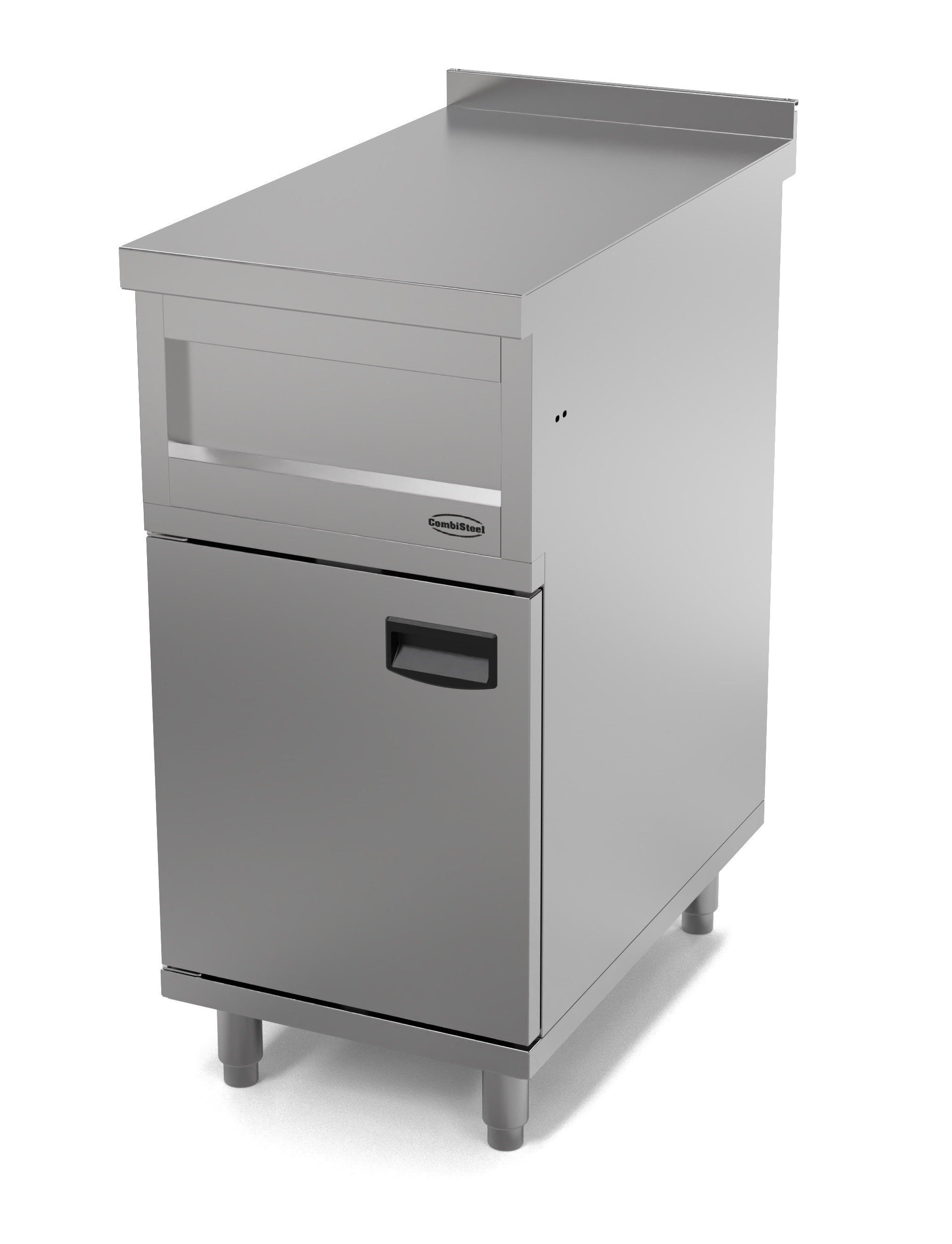 Elément neutre simple 400x700x920 mm Combisteel - vue 4 - Table inox avec étagère pro CHR - Cuistéo