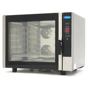 Four mixte vapeur - 6 plateaux (1/1 GN / 60 x 40cm) - Écran digital - 400V 6 L 7900 W Maxima - Four mixte professionnel CHR - matériel cuisine pro - Cuistéo