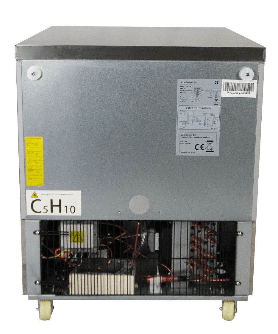 Réfrigérateur et congélateur 1 porte 584x500x850 mm 185 L 0.25 kW Combisteel - vue 6 - Réfrigération pro CHR - Cuistéo