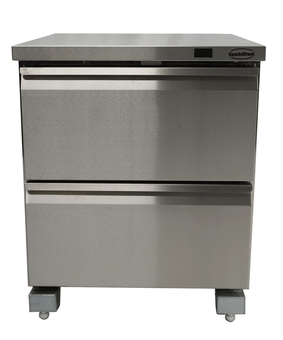 Réfrigérateur et congélateur 2 tiroirs 705x785x850 mm 185 L 0.25 kW Combisteel - vue 4 - Réfrigération pro CHR - Cuistéo
