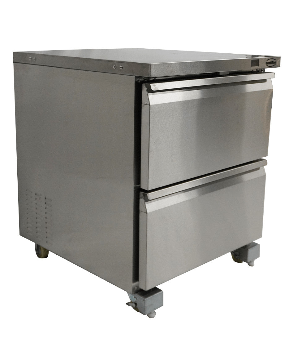 Réfrigérateur et congélateur 2 tiroirs 705x785x850 mm 185 L 0.25 kW Combisteel - vue 6 - Réfrigération pro CHR - Cuistéo