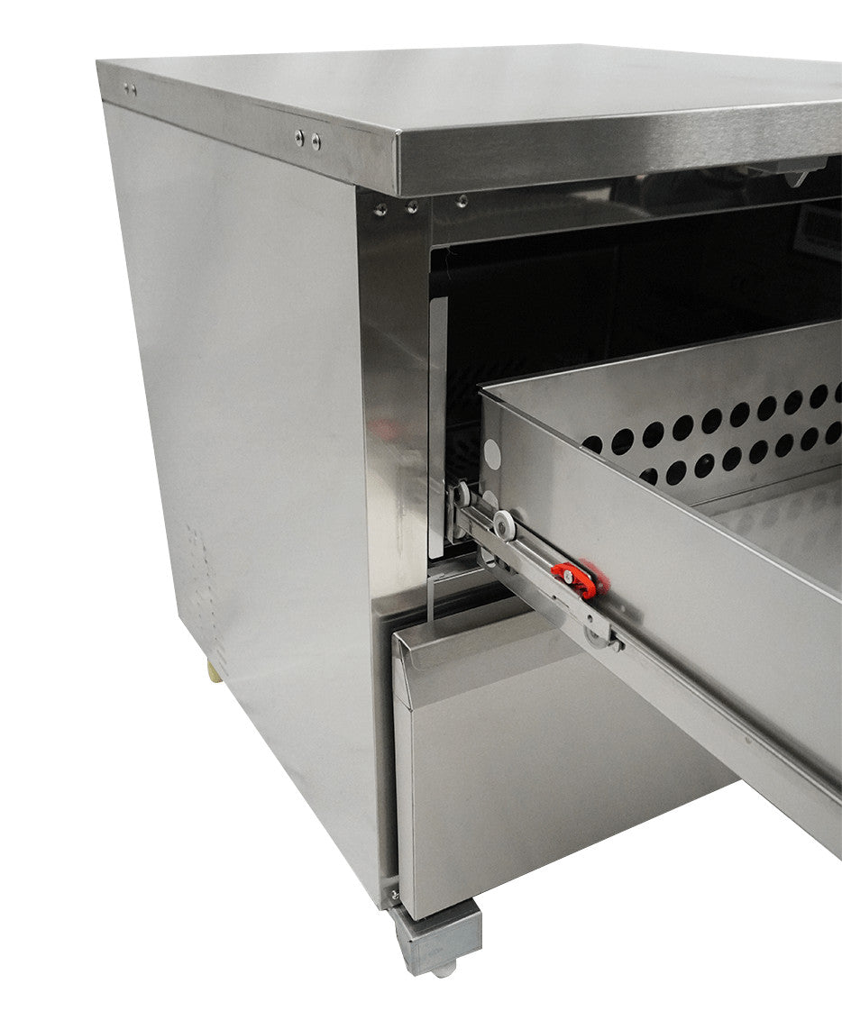 Réfrigérateur et congélateur 2 tiroirs 705x785x850 mm 185 L 0.25 kW Combisteel - vue 10 - Réfrigération pro CHR - Cuistéo