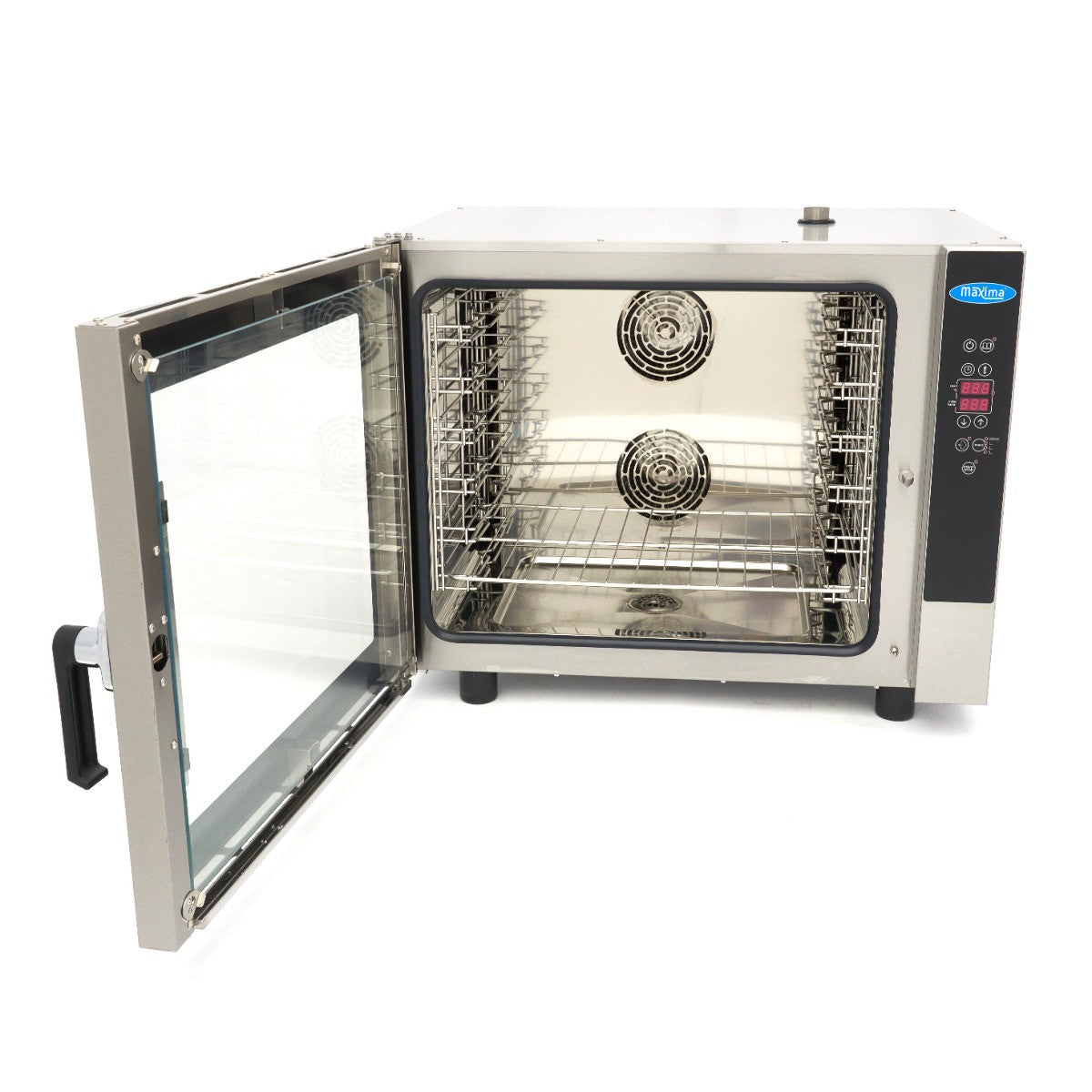 Four mixte vapeur - 6 plateaux (1/1 GN / 60 x 40cm) - Écran digital - 400V 6 L 7900 W Maxima - vue 6 - Four mixte pro CHR - Cuistéo