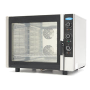 Four à vapeur combiné 6 plateaux GN 1/1 - 400V Analogique - Cuisson vapeur et chaleur 870x786x712 mm 6 L 7900 W Maxima - Four mixte professionnel CHR - matériel cuisine pro - Cuistéo