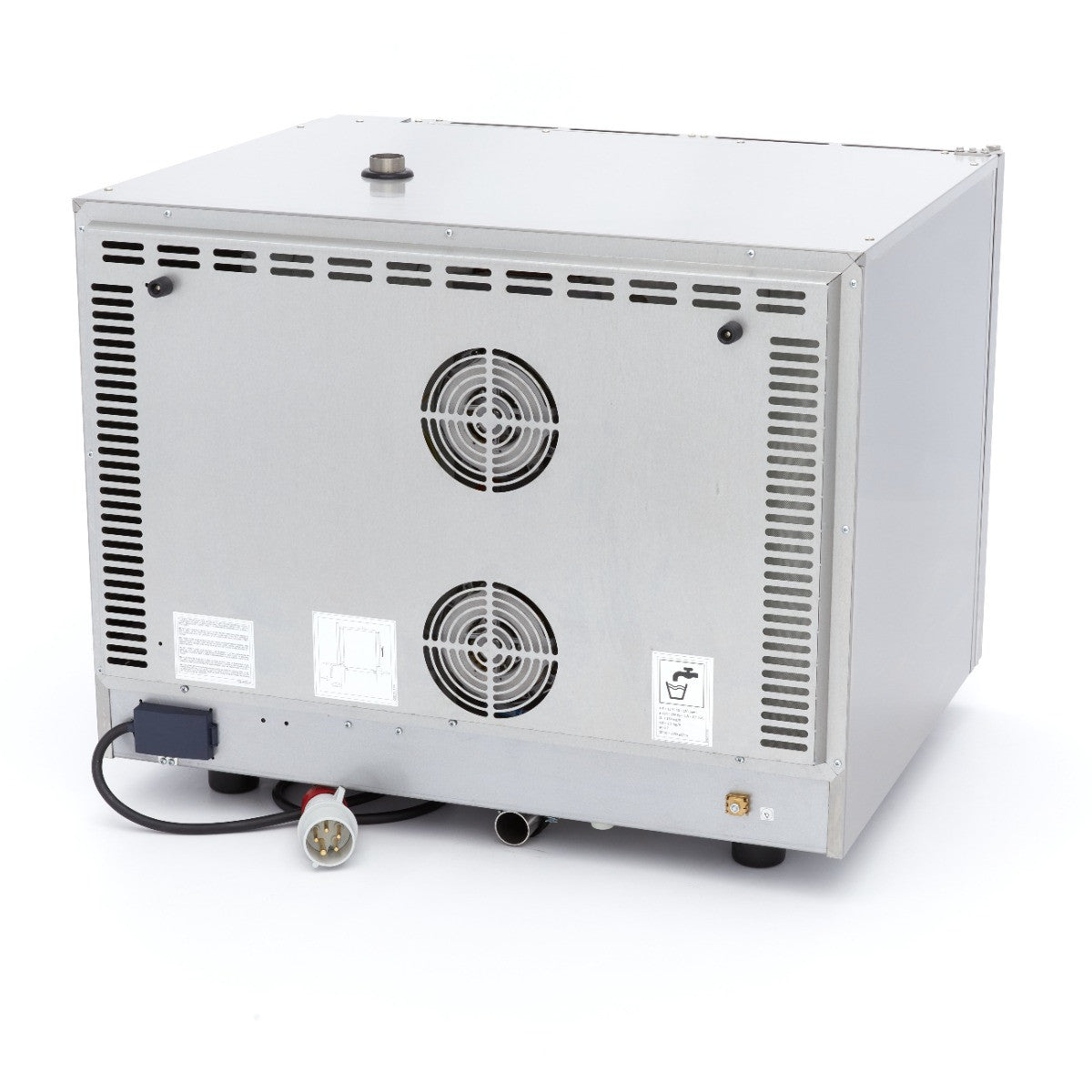 Four à vapeur combiné 6 plateaux GN 1/1 - 400V Analogique - Cuisson vapeur et chaleur 870x786x712 mm 6 L 7900 W Maxima - vue 4 - Four mixte pro CHR - Cuistéo