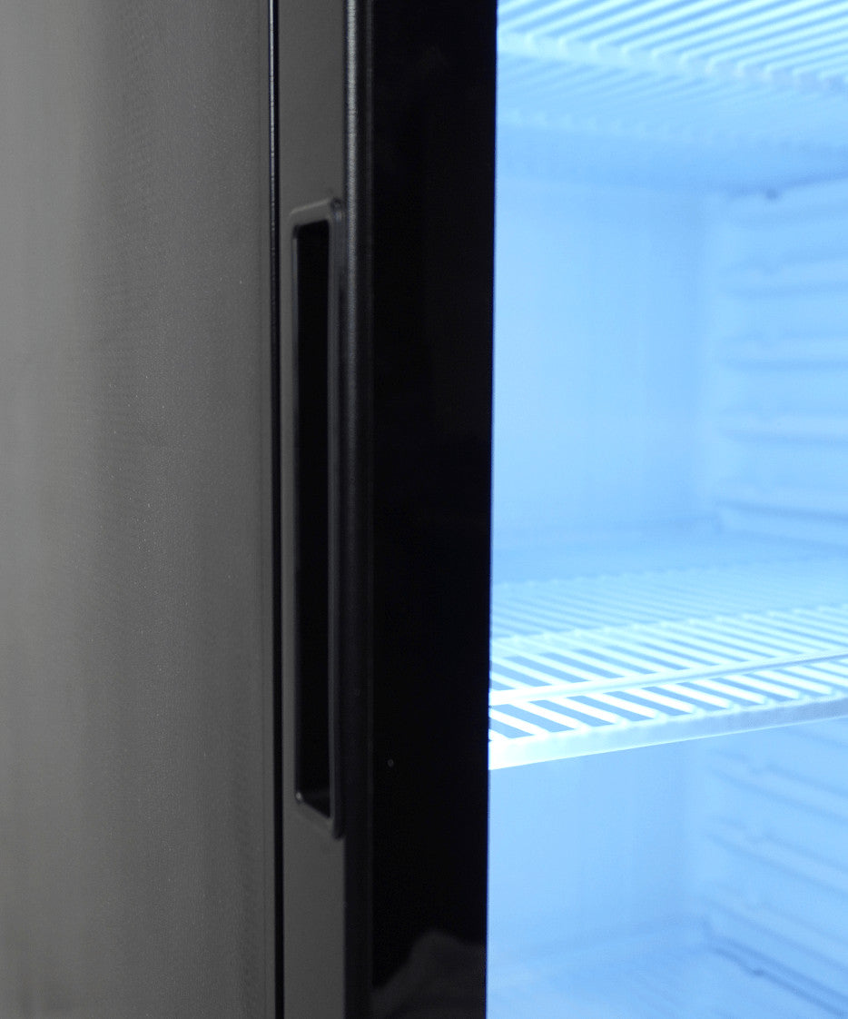 Réfrigérateur noir porte en verre PIB 360R Température +1/+9 354 l Combisteel - vue 8 - Frigo professionnel vitré pro CHR - Cuistéo