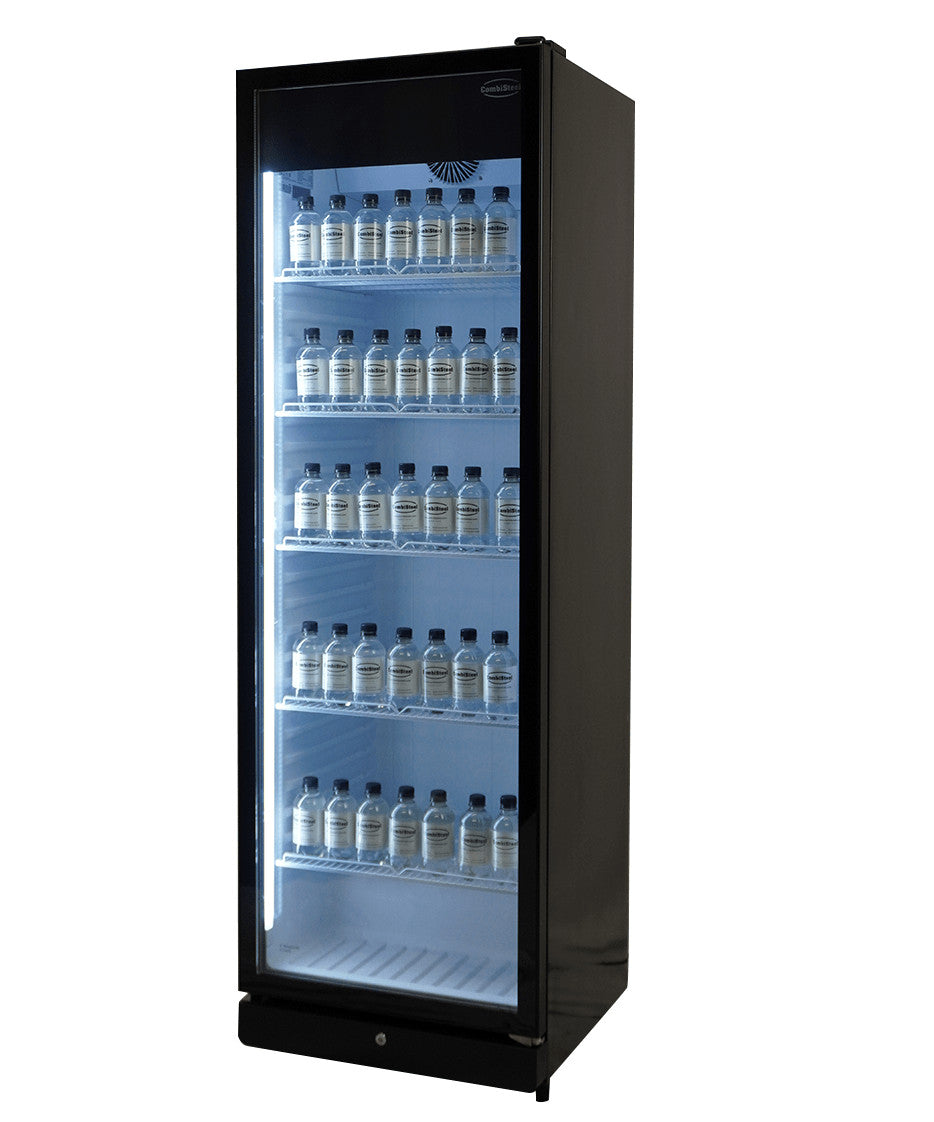 Réfrigérateur noir porte en verre PIB 360R Température +1/+9 354 l Combisteel - vue 9 - Frigo professionnel vitré pro CHR - Cuistéo