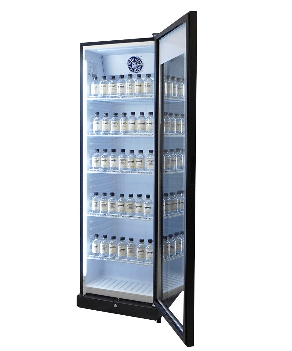 Réfrigérateur noir porte en verre PIB 360R Température +1/+9 354 l Combisteel - vue 10 - Frigo professionnel vitré pro CHR - Cuistéo
