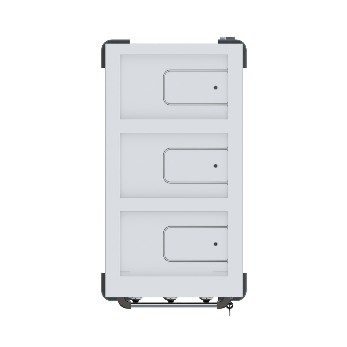 Chariot bain marie 3 x GN 1/1 Acier inoxydable Combisteel - vue 6 - Chariot Bain-Marie pro CHR - Cuistéo
