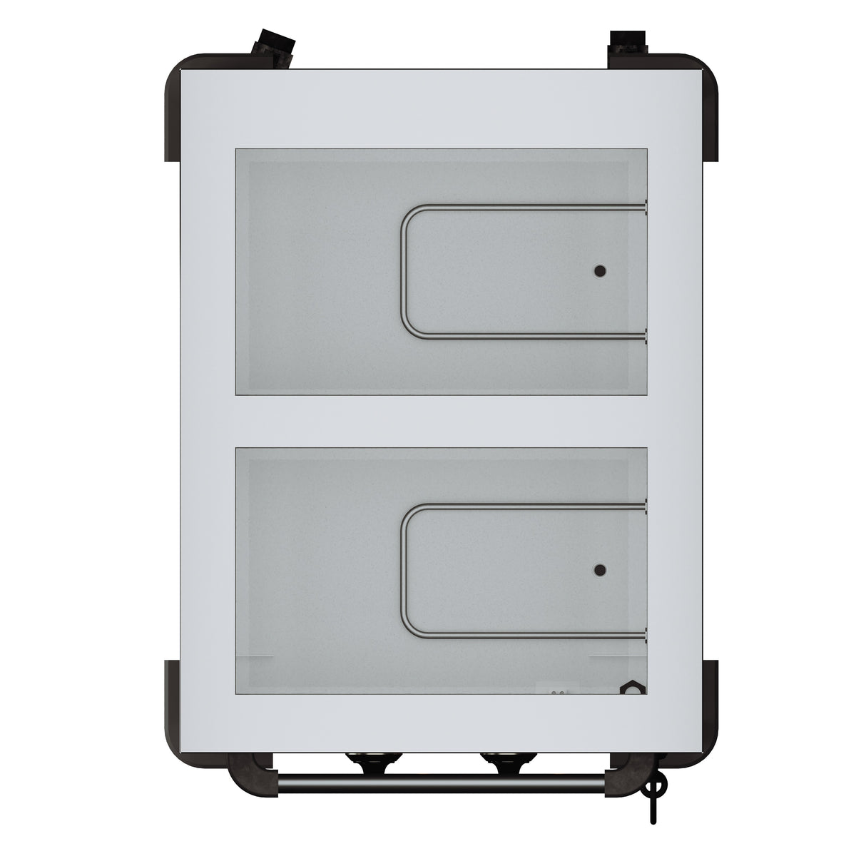 Chariot bain marie 2 x GN 1/1 Acier inoxydable Combisteel - vue 6 - Chariot Bain-Marie pro CHR - Cuistéo